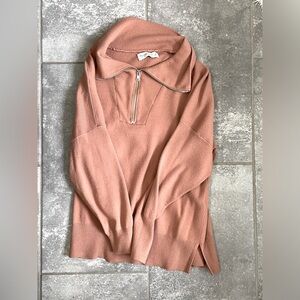 Abercrombie half zip sweater